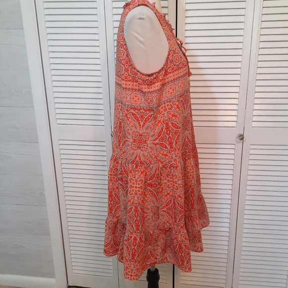 Sanctuary boho ruffle dress sz small NWOT *D - Picture 4 of 7